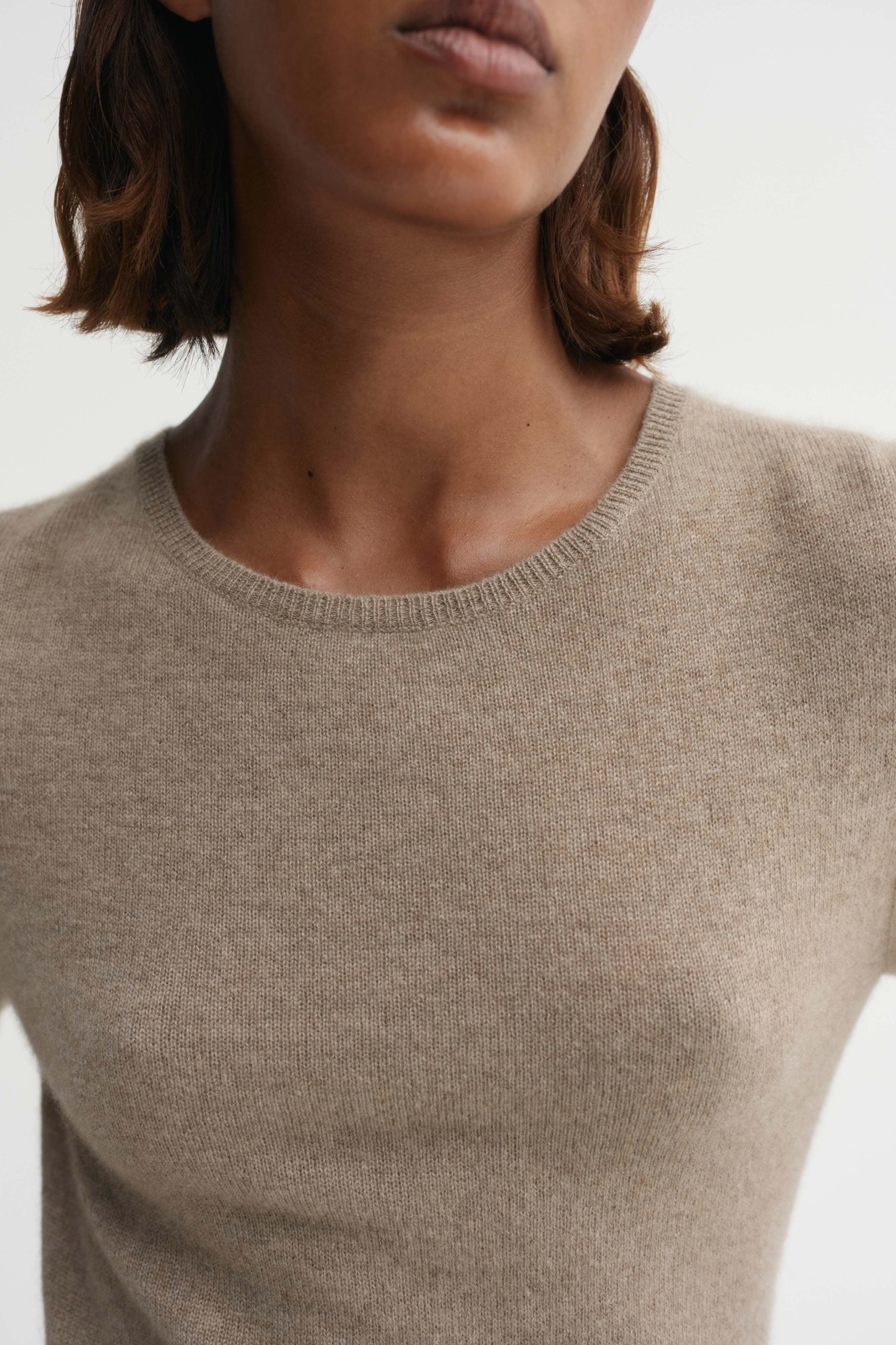 Awa Crewneck Sweater, nougat - Image 4