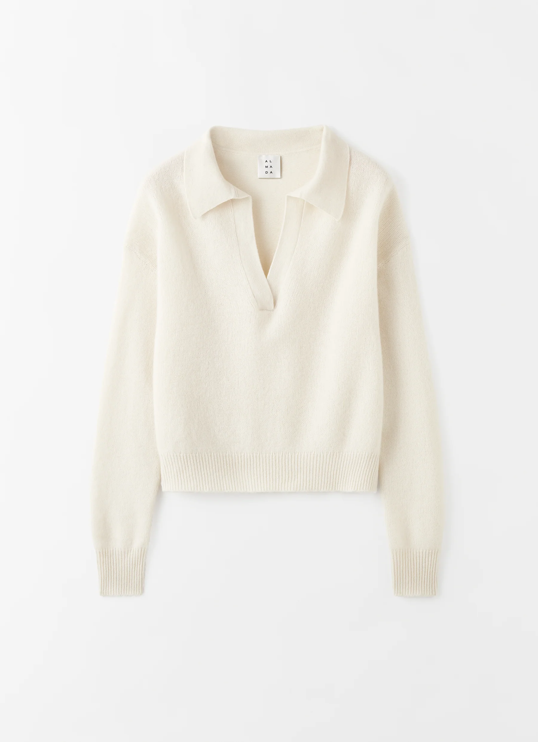 Kaia Collar Sweater, cream - Image 5