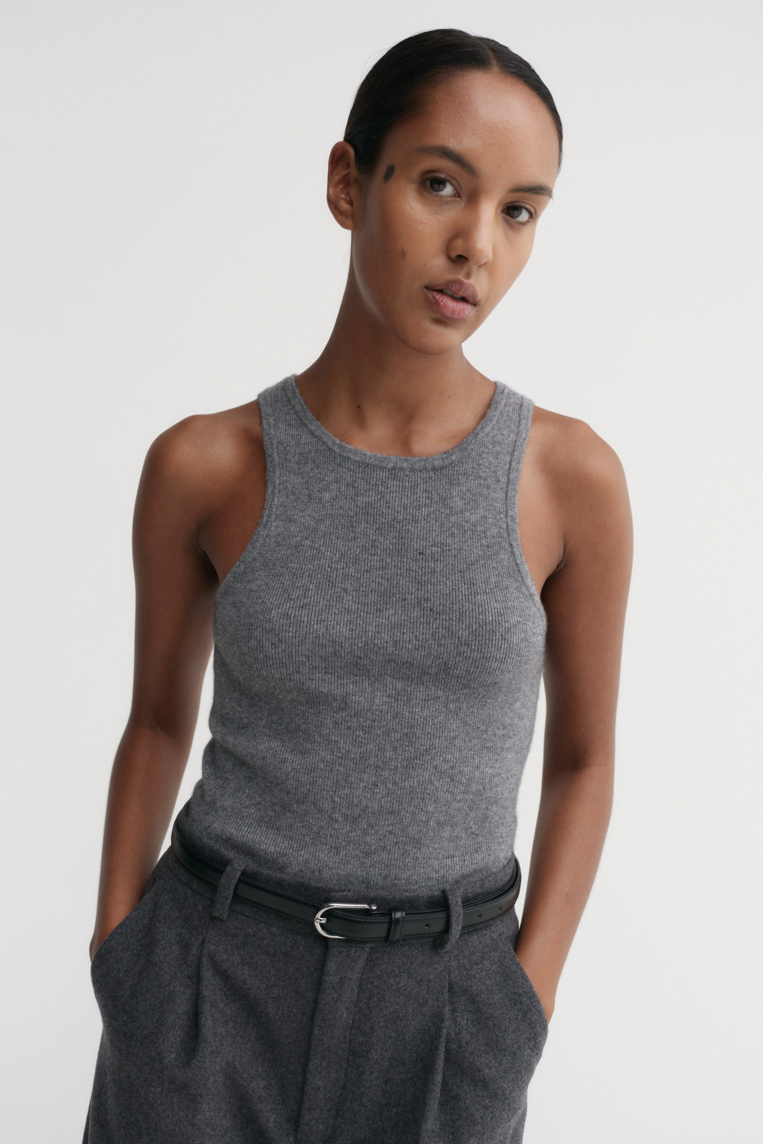 Luna Tank Top, grey - Image 2