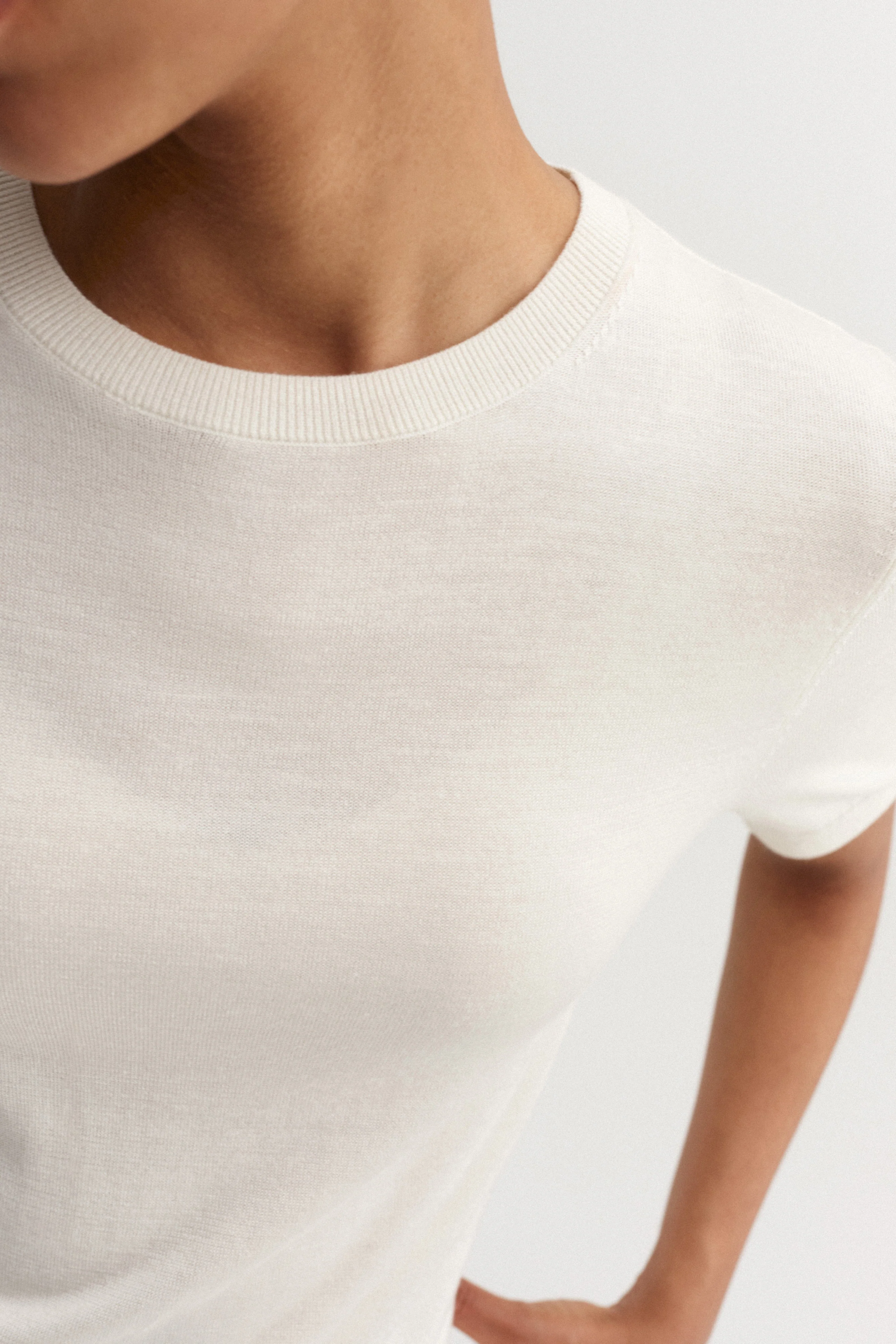 Paloma T-shirt, cream - Image 4